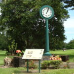 Tsunami Clock in Hilo, Hawaii Tsunami Clock in Hilo, Hawaii