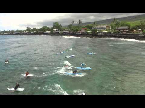 Surfing Lessons with Kona Surf School